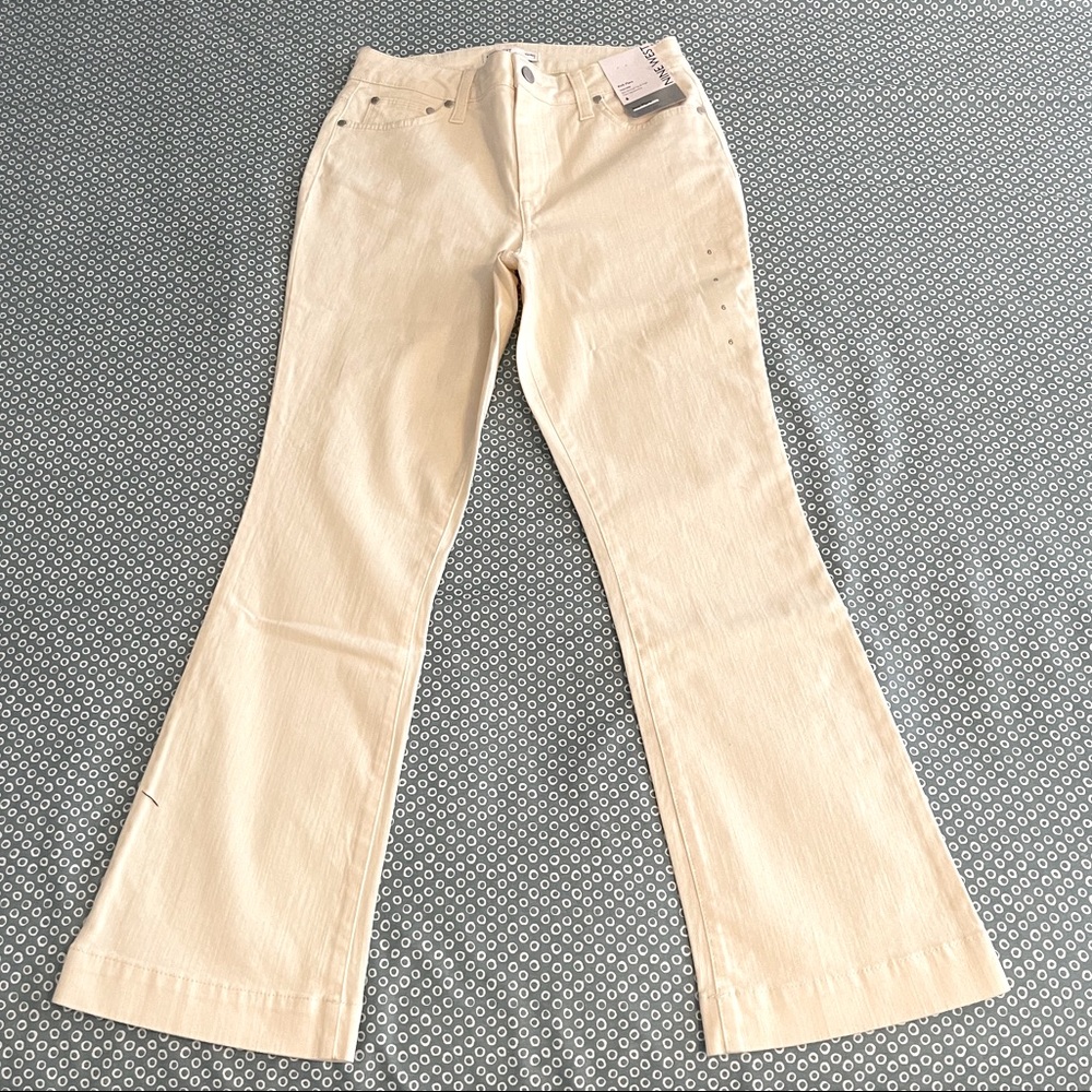 NWT Nine West Kick Flare High Rise Jeans